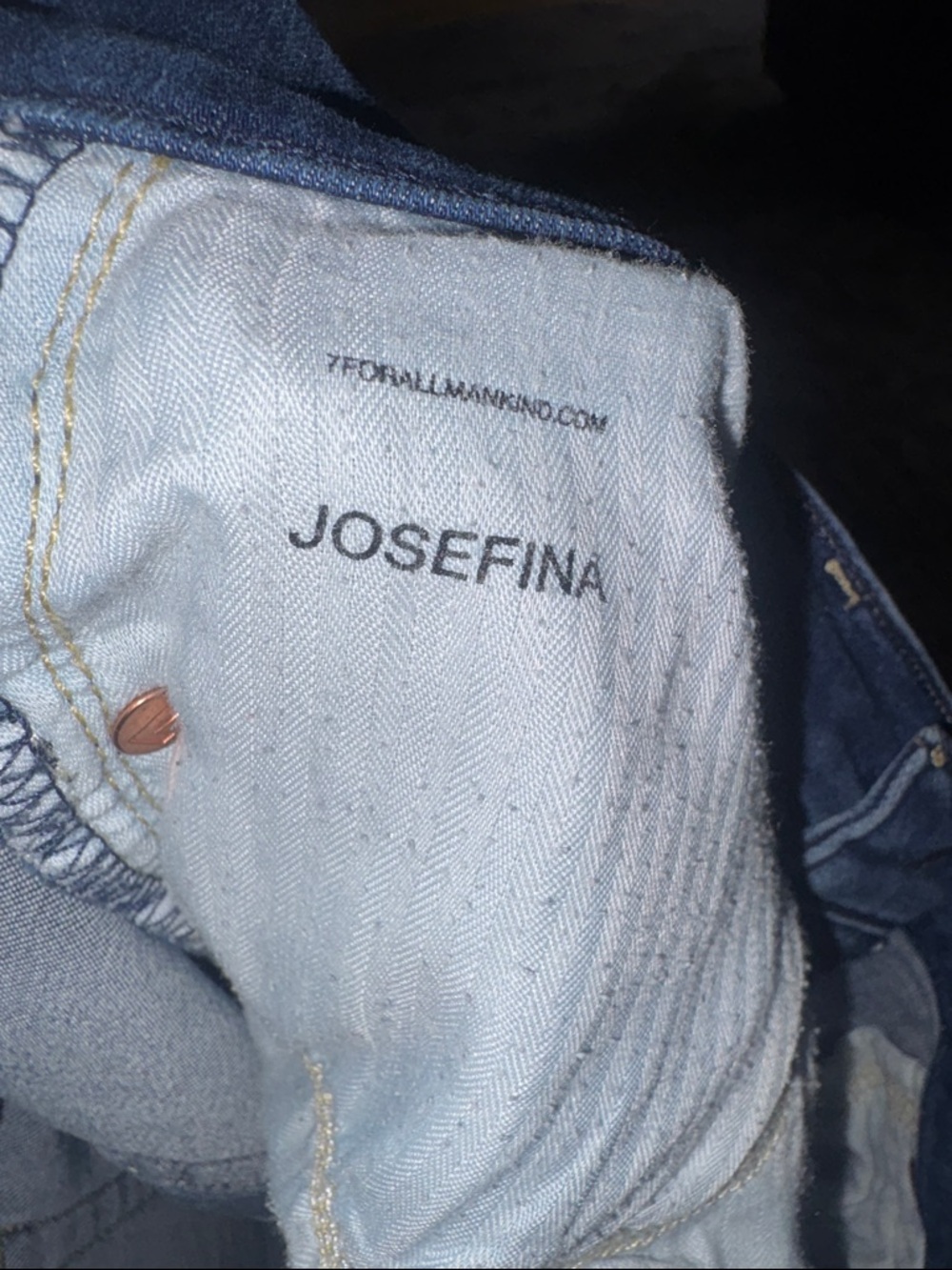 ▪️7SEVEN For All Mankind “josefina” Jeans - Picture 11 of 12